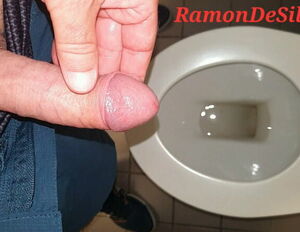 Tormentor Ramon handles himself to a rubdown on the restroom