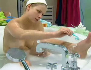 Phat Step-brother Netherlands teenage nymph tub muff trim